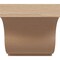 Ekena Millwork 4"W x 4"D x 4"H Wide Van Buren Rough Cedar Woodgrain TimberThane Corbel, Primed Tan CORUR04X04X04VANRCPR - alternate 4